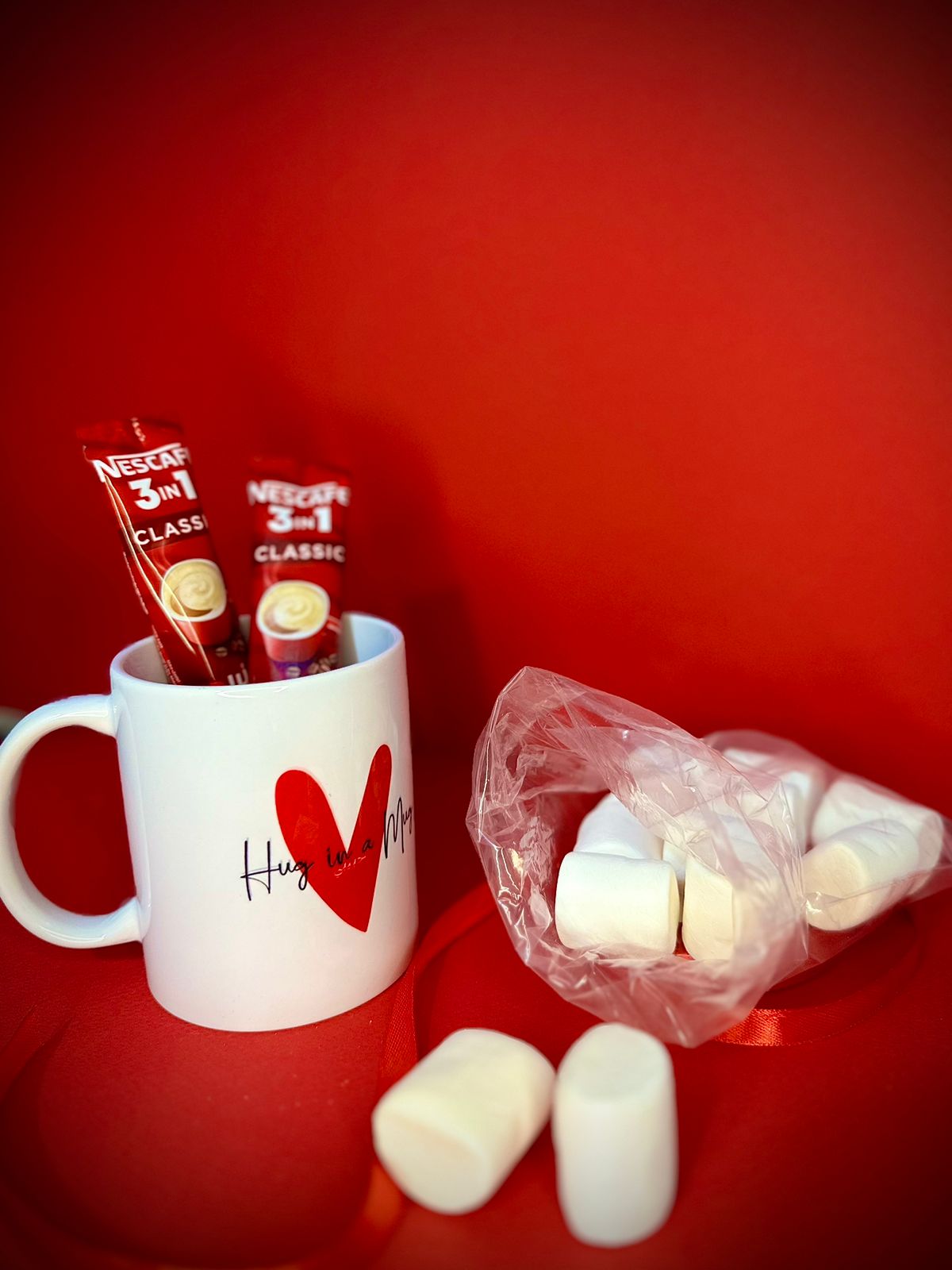 Printed Mug-Red Heart